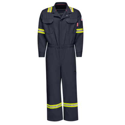 Bulwark Men's FR iQ Series® Midweight Enhanced Visibility Mobility Coverall - QC22