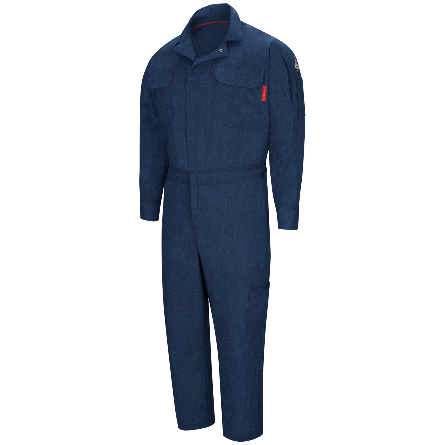 Bulwark iQ Series® Men's FR Mobility Coverall - Navy - QC20NV - Basics Clothing Store