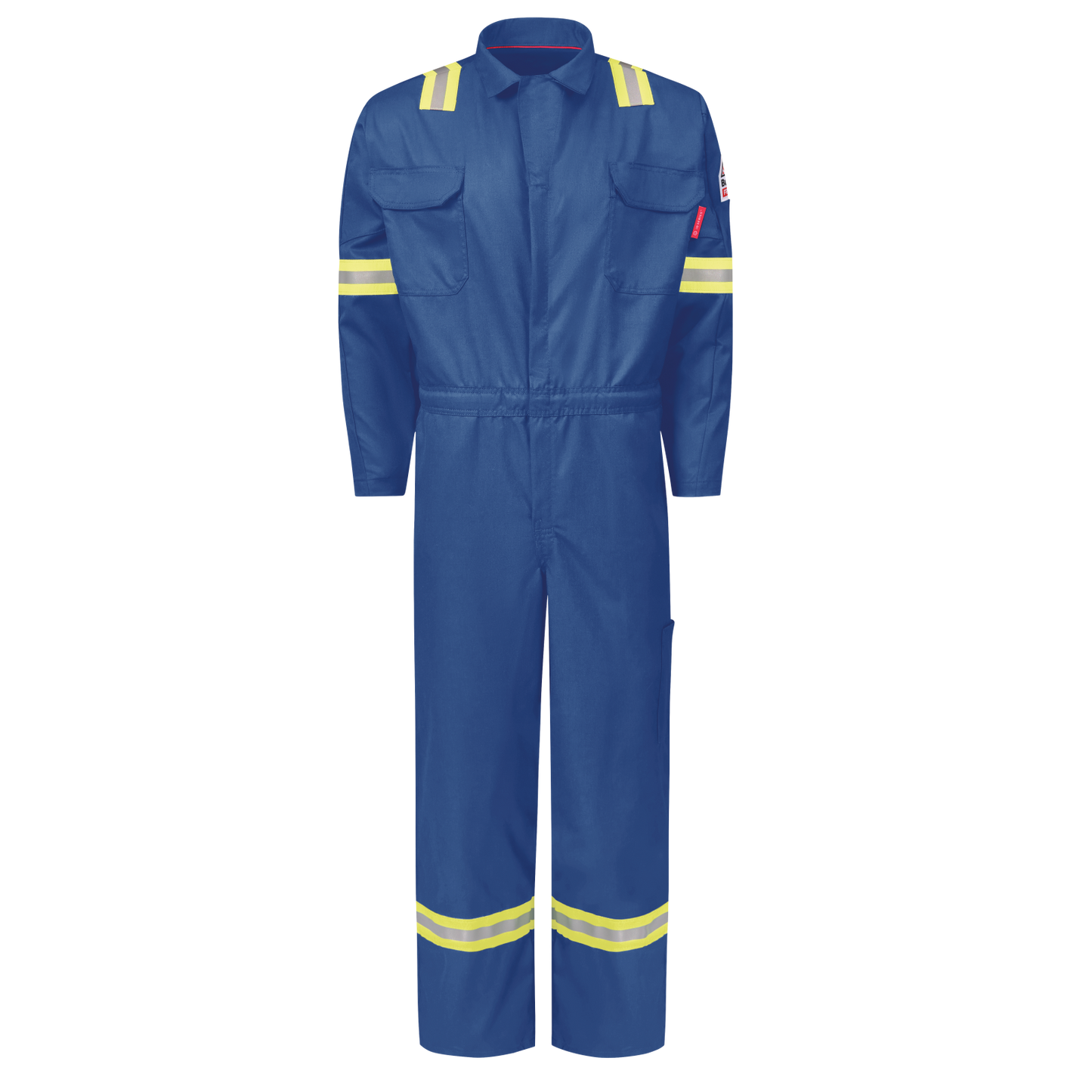 Bulwark Men's FR iQ Series® Midweight Enhanced Visibility Mobility Coverall - QC22