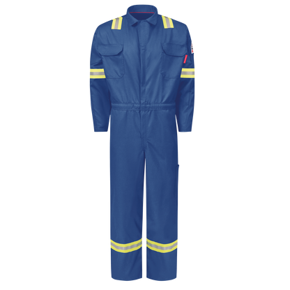 Bulwark Men's FR iQ Series® Midweight Enhanced Visibility Mobility Coverall - QC22