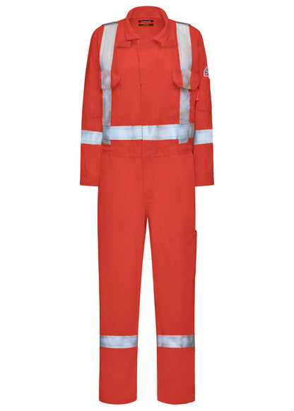 Bulwark® FR iQ Series Women's Mobility Coverall with Reflective Striping - Orange -QC5XOR
