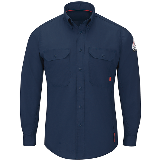 Bulwark Men's FR iQ Series® Lightweight Comfort Woven Shirt - QS24
