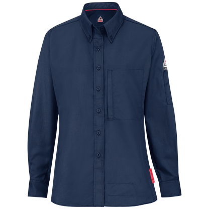 Bulwark Women's FR iQ Series® Midweight Comfort Woven Shirt - QS25