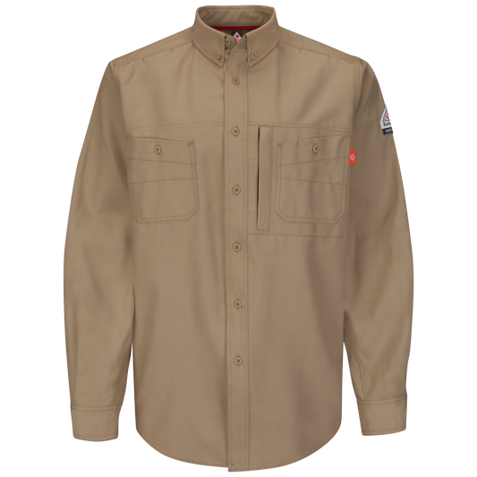 Bulwark Men's FR iQ Series® Endurance Collection Uniform Shirt  - QS42