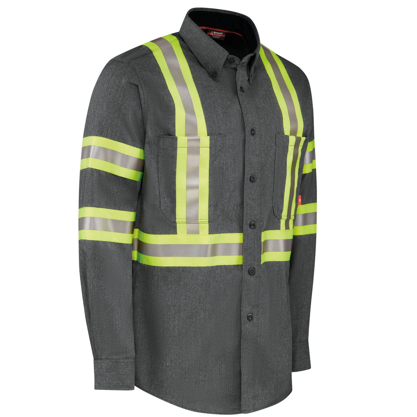 Bulwark Men's FR iQ Series® Enhanced Comfort Woven Lightweight Shirt  - QS50