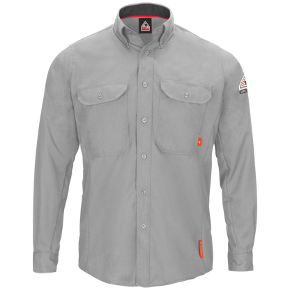 Bulwark Men's FR iQ Series® Comfort Woven Lightweight Shirt - QS52