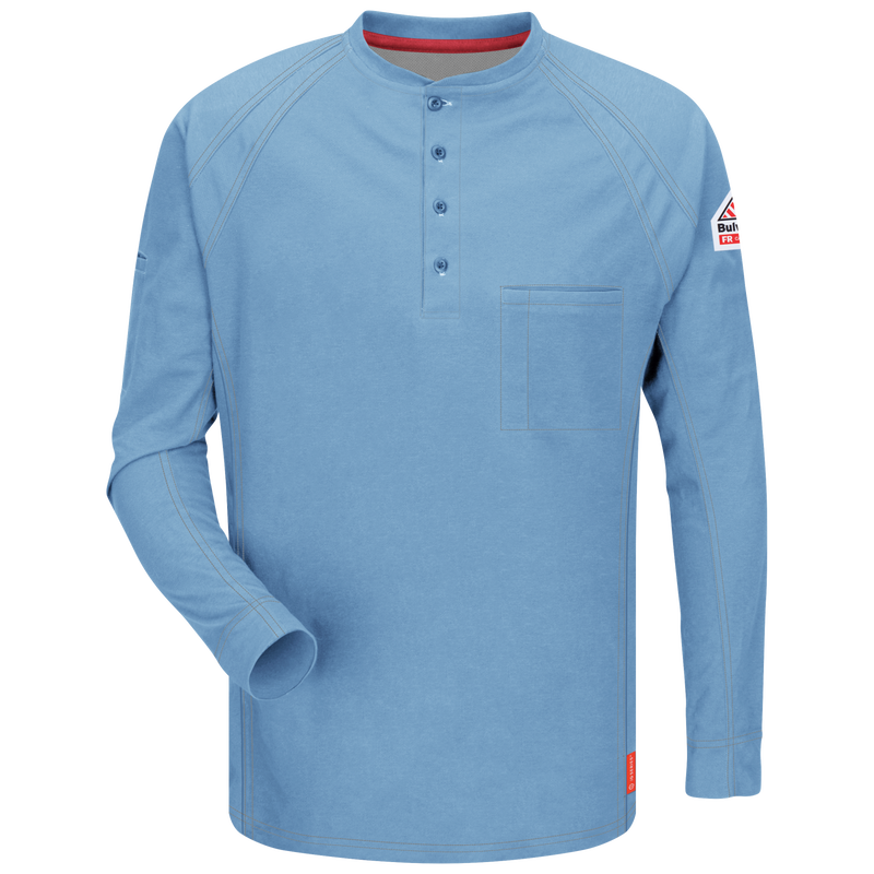 Bulwark Men's FR iQ Series® Comfort Knit Henley  - QT20