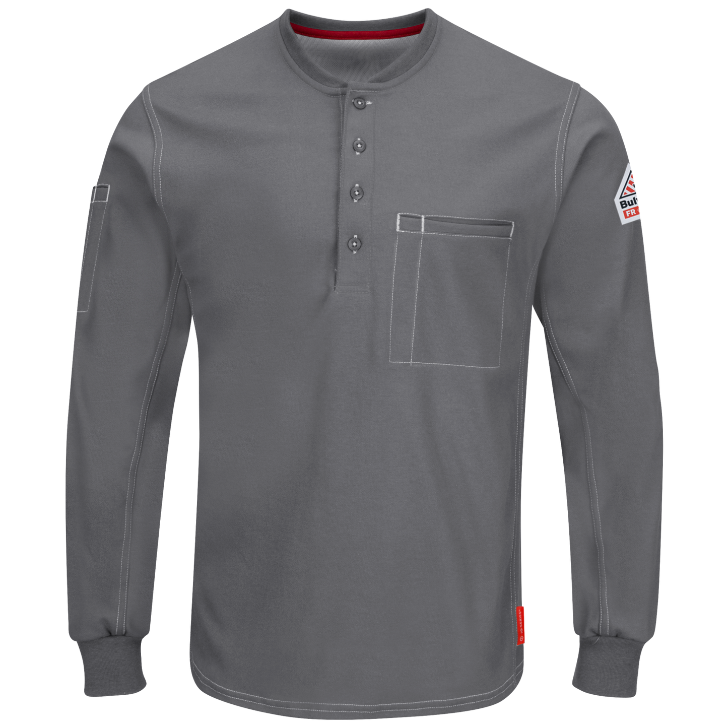 Bulwark Men's FR iQ Series® Comfort Plus Knit Henley  - QT40