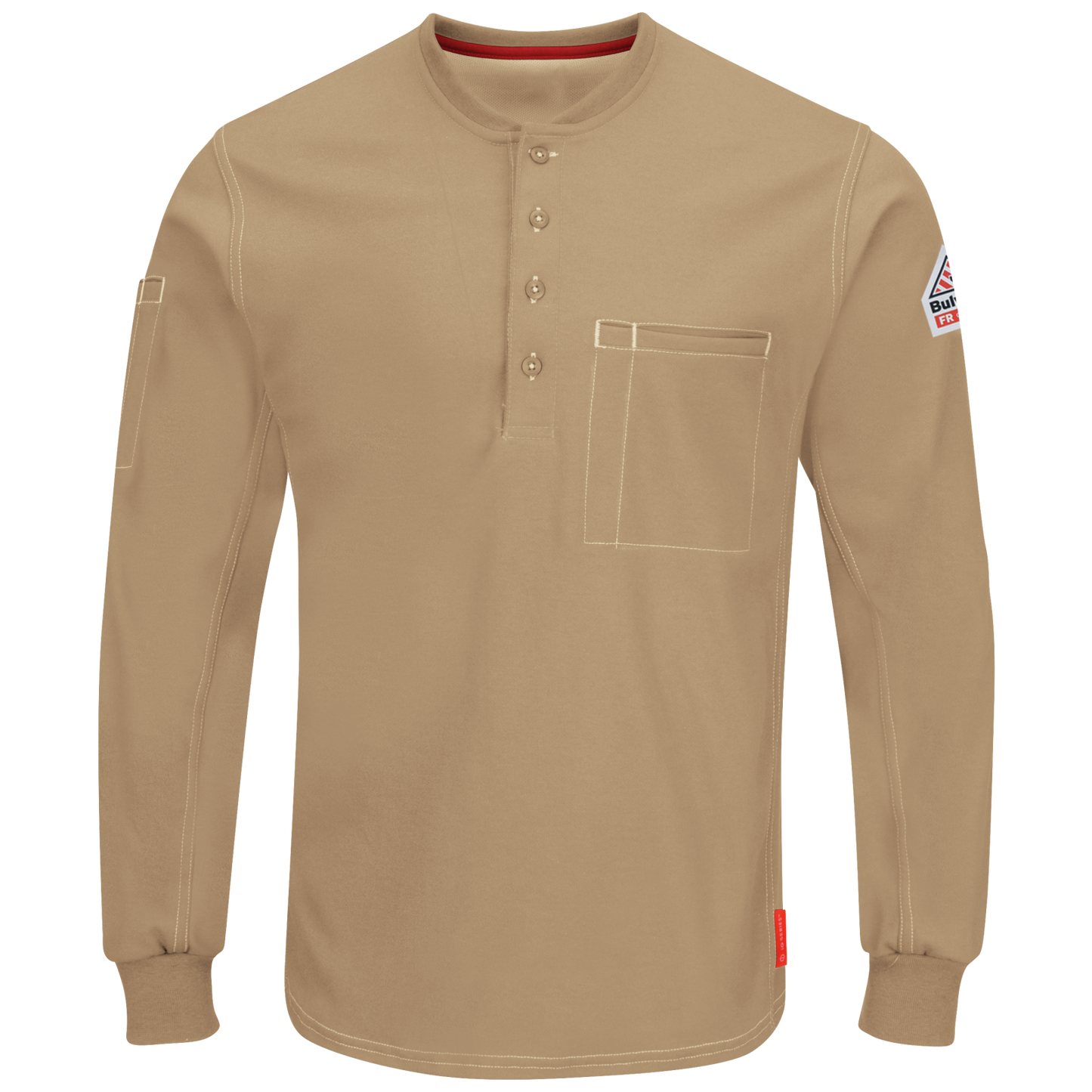 Bulwark Men's FR iQ Series® Comfort Plus Knit Henley  - QT40