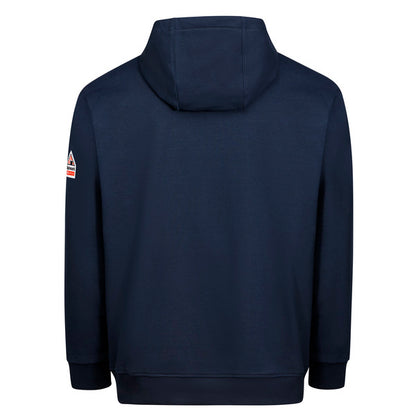 Bulwark® FR 	Men's Fleece Hoodie Pullover - Navy - SEB4NV