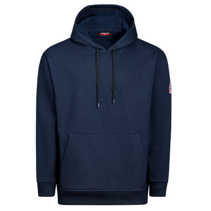 Bulwark® FR 	Men's Fleece Hoodie Pullover - Navy - SEB4NV