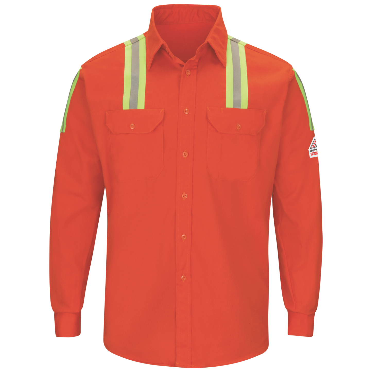 Bulwark Men's 7 oz Enhanced Vis Uniform Shirt  - SLATOR