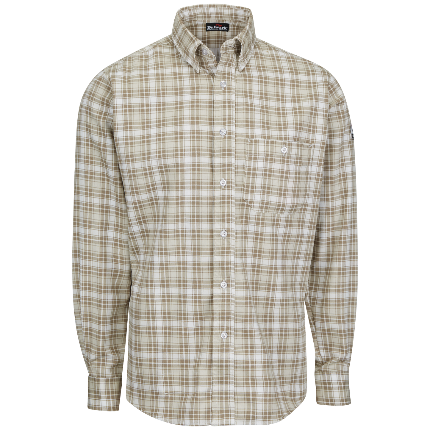 Bulwark Men's EXCEL FR® Plaid Dress Shirt  - SLP2KH