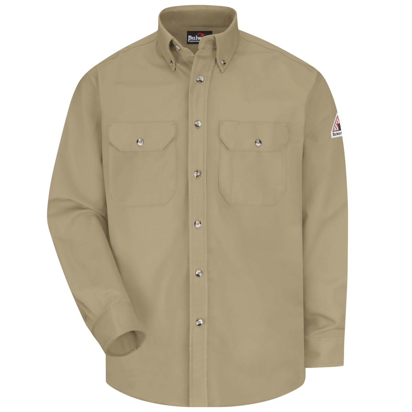 Bulwark Men's Midweight FR Dress Uniform Shirt-SLU2