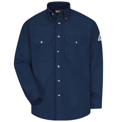 Bulwark Men's Midweight FR Dress Uniform Shirt-SLU2