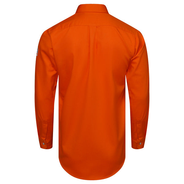 Bulwark®  Men's Midweight FR Dress Uniform Shirt - Orange - SLU2OR