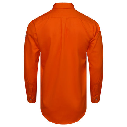 Bulwark®  Men's Midweight FR Dress Uniform Shirt - Orange - SLU2OR