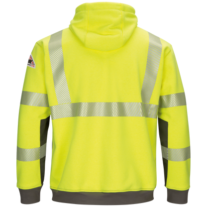 Bulwark Women's FR iQ Series® Hi-Vis Color Block Sweatshirt - SMB4HG