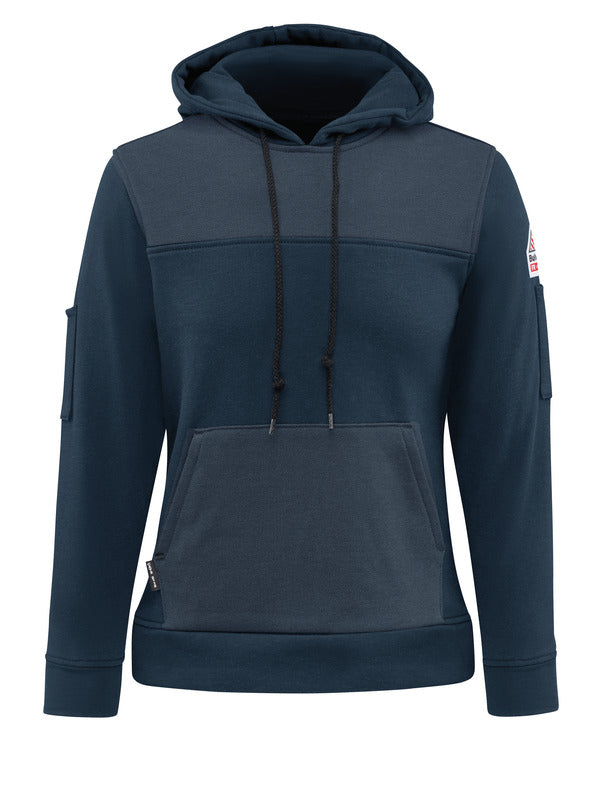 Bulwark®  Women's Fleece Hoodie - Navy - SMM5NV