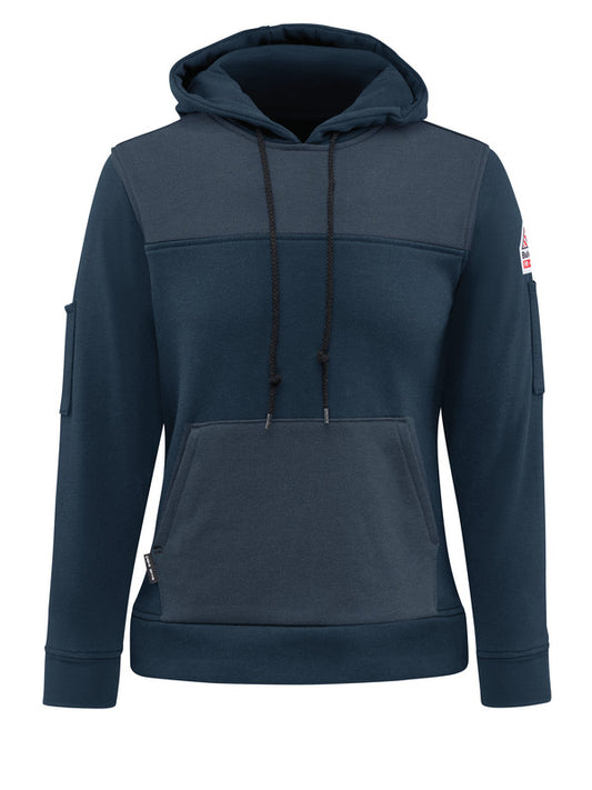 Bulwark®  Women's Fleece Hoodie - Navy - SMM5NV
