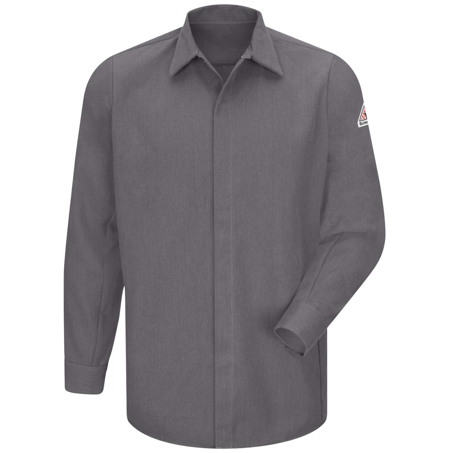 Bulwark Men's Cool Touch® 2 Concealed-Gripper Pocketless Shirt - SMS2