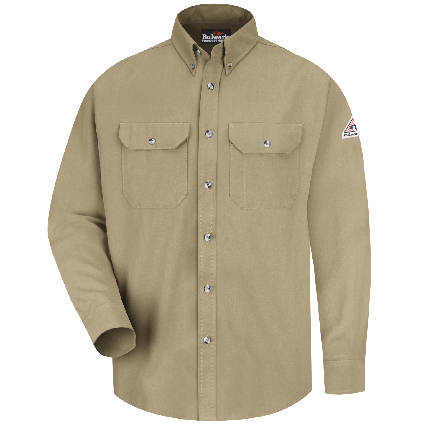 Bulwark Men's Cool Touch® 2 Button Front Deluxe Shirt - SMU2