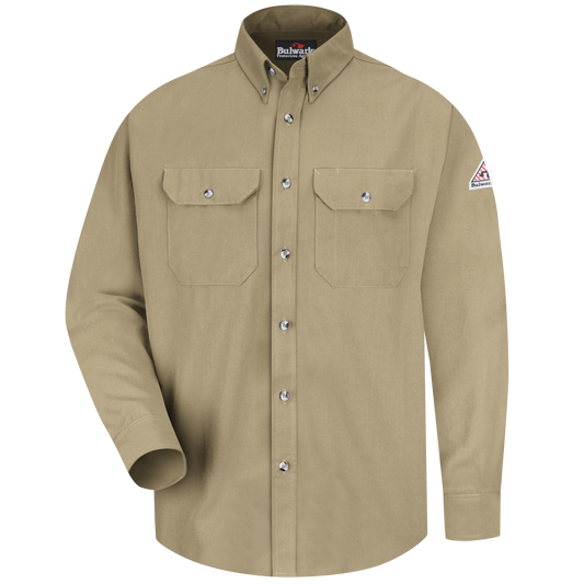 Bulwark Men's Cool Touch® 2 Button Front Deluxe Shirt - SMU2