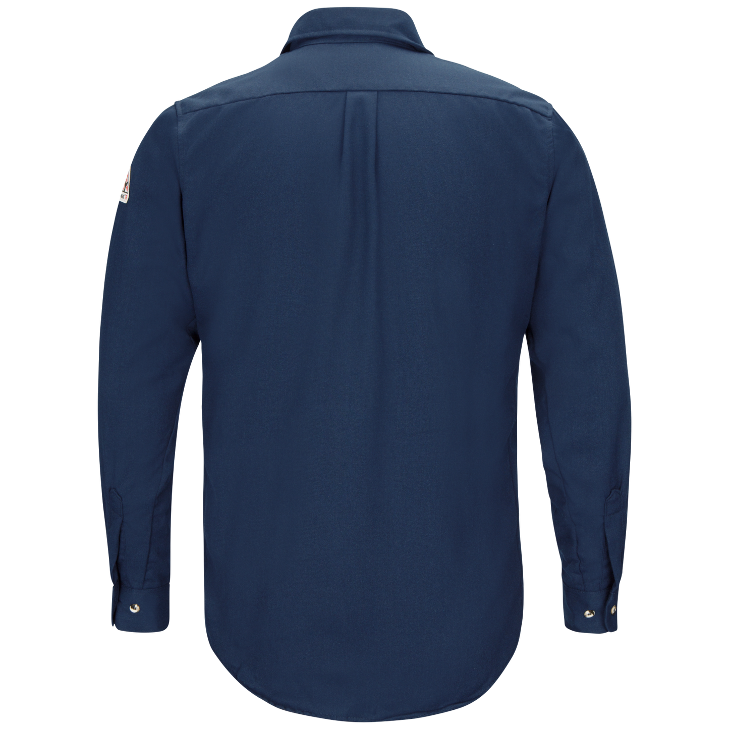 Bulwark  Men's Lightweight FR Uniform Shirt-Navy