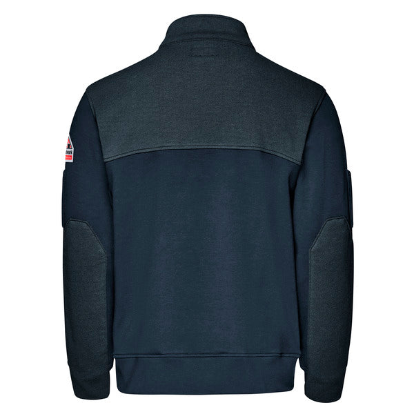 Bulwark® Men’s FR Fleece 1/4 Zip - Navy - SMZ2NV