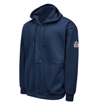 Bulwark Men's Full Zip Hooded Fleece - SMZ8NV