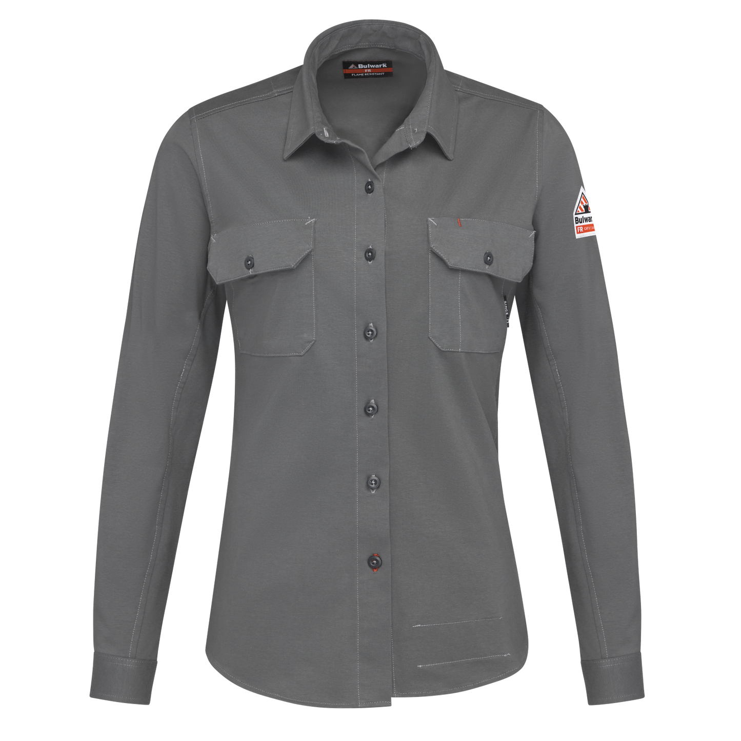 Bulwark Women's Flex Knit Button Down Work Shirt  - STG5