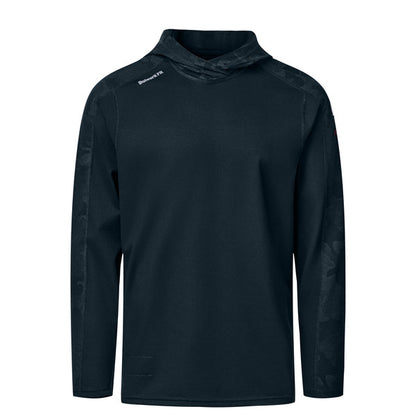 Bulwark® Men's Long Sleeve Flex Knit Hooded Tee - Navy - STH2NV
