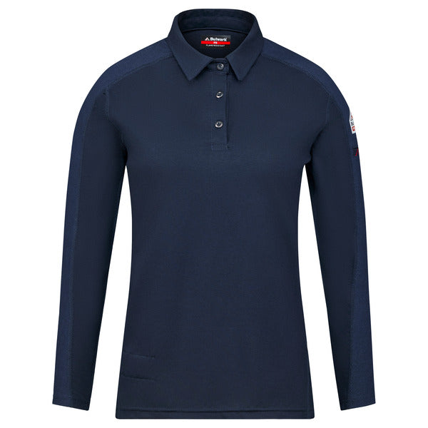 Bulwark®  Women's Flex Knit Polo - Navy -STP3NV