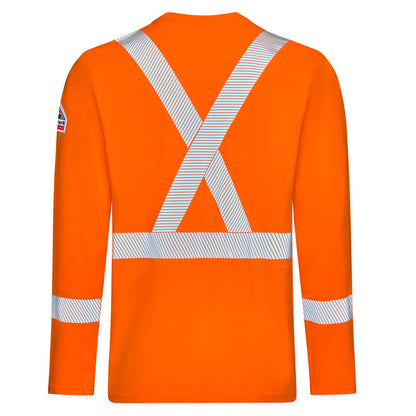 Bulwark® Men's Flex Knit Tee with Reflective Striping - Orange -  STT4OR
