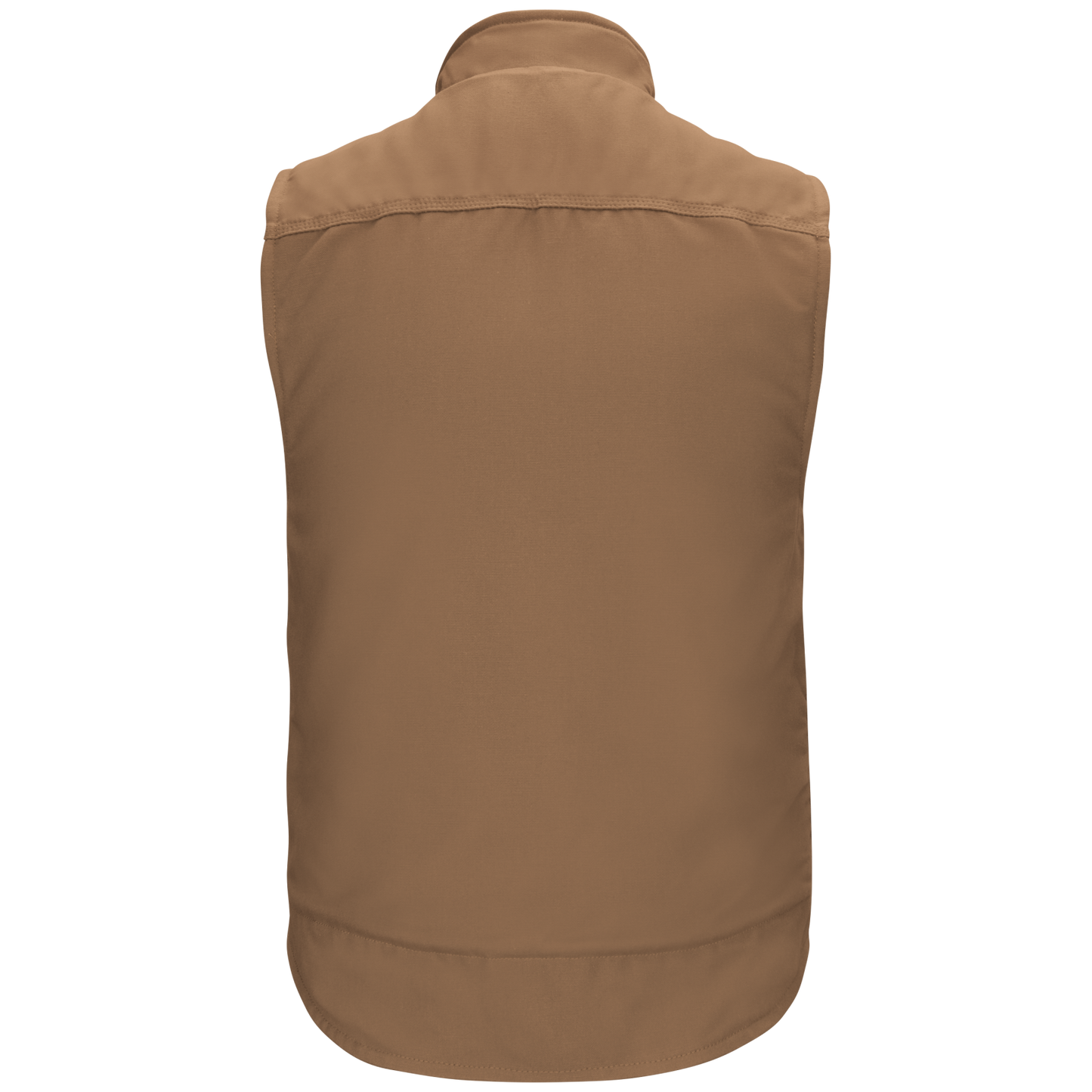 Bulwark Men's Sherpa Lined Brown Duck Vest - VLS2