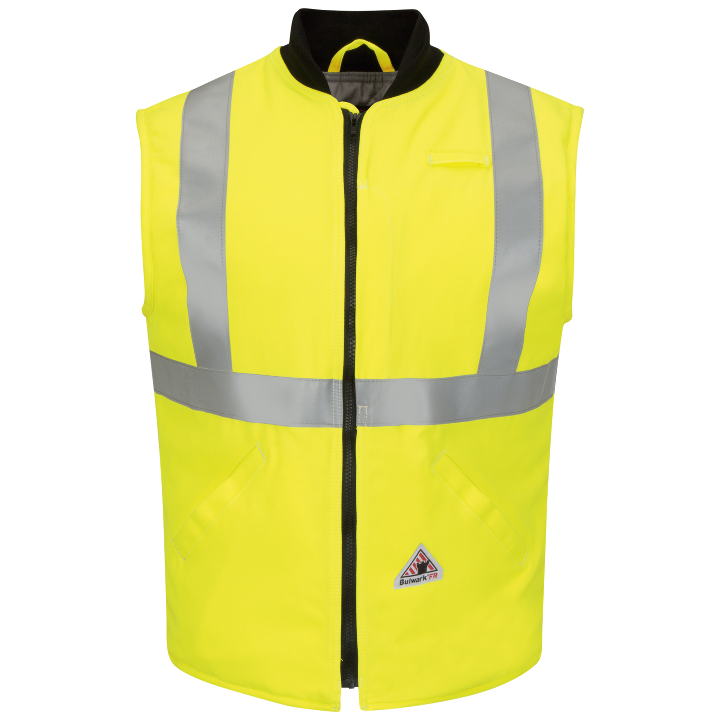 Bulwark Men's FR Hi-Visibility Insulated Vest - VMS4