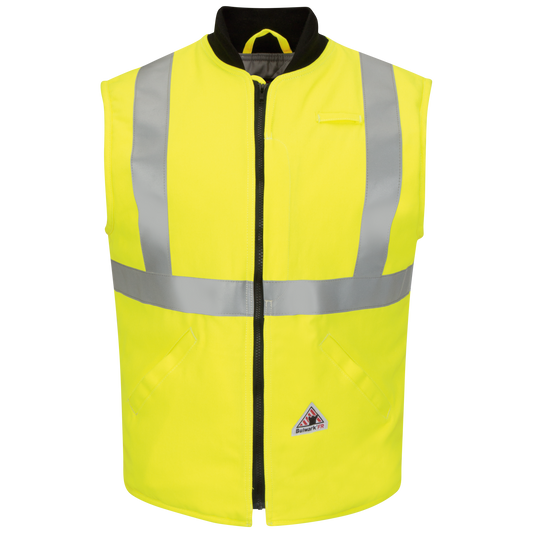 Bulwark Men's FR Hi-Visibility Insulated Vest - VMS4