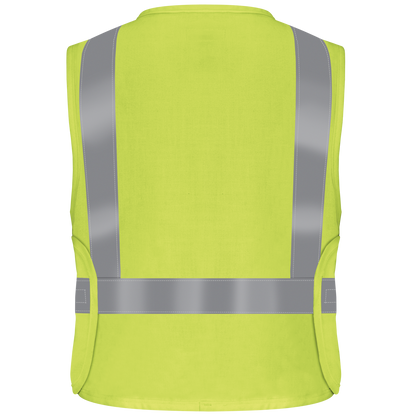 Bulwark Men's Hi-Visibility Flame-Resistant Safety Vest - VMV4