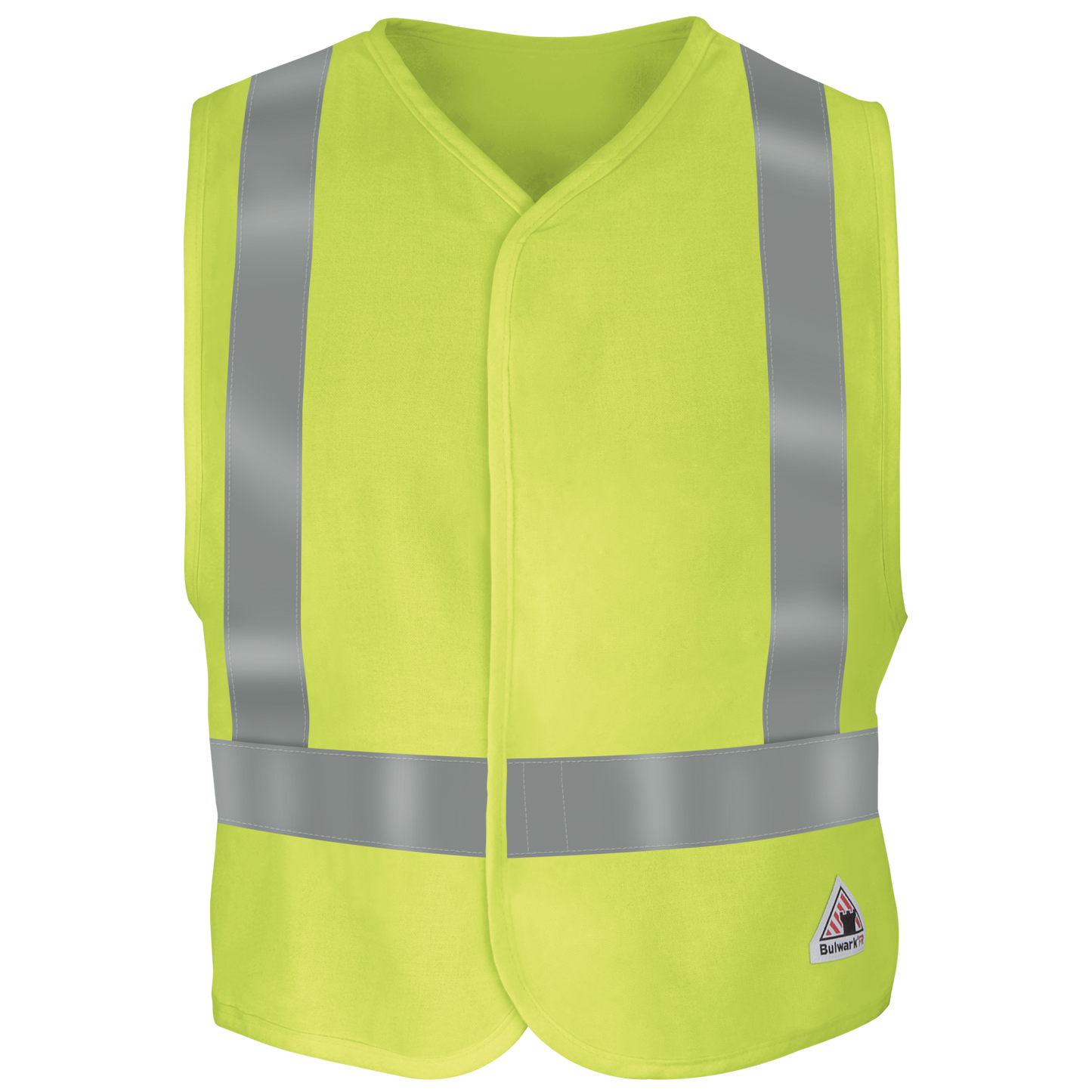 Bulwark Men's Hi-Visibility Flame-Resistant Safety Vest - VMV4