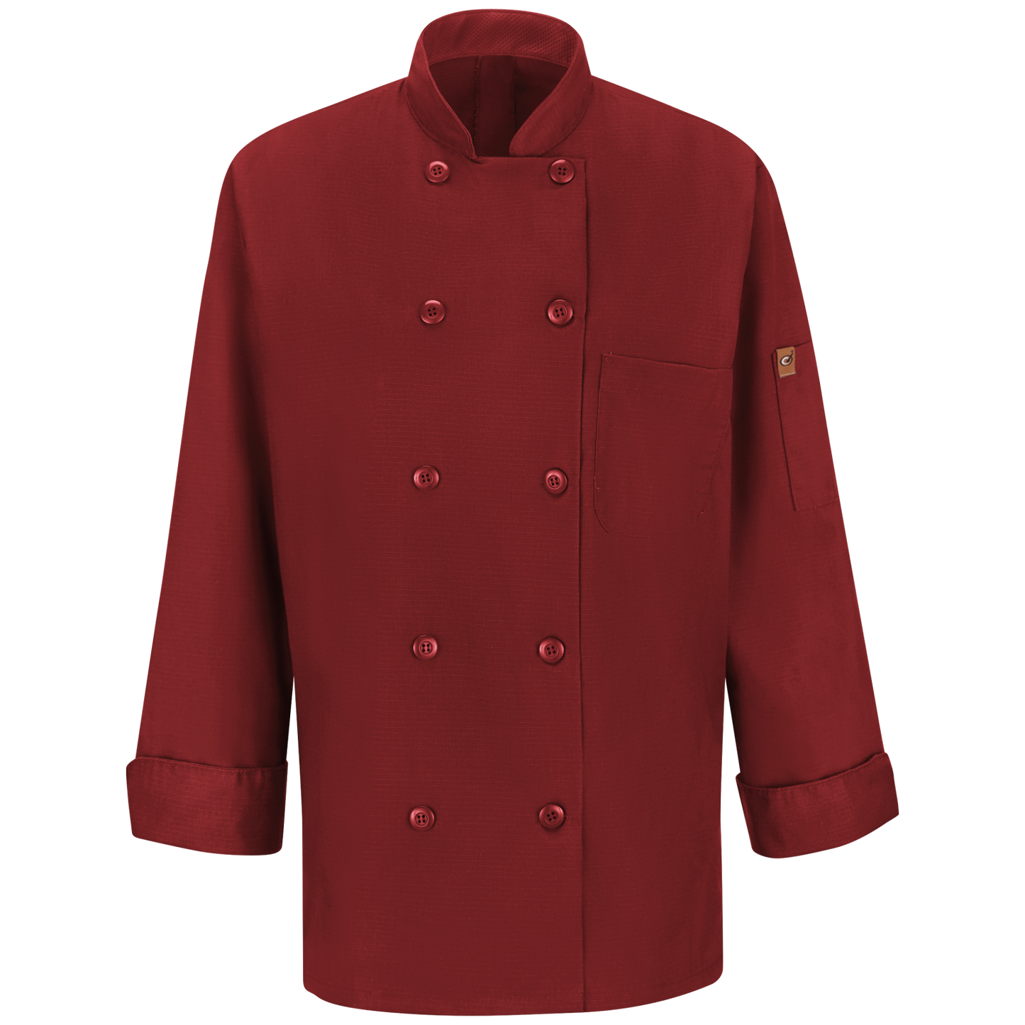 Red Kap Women's Chef Coat with OilBlok + MIMIX®