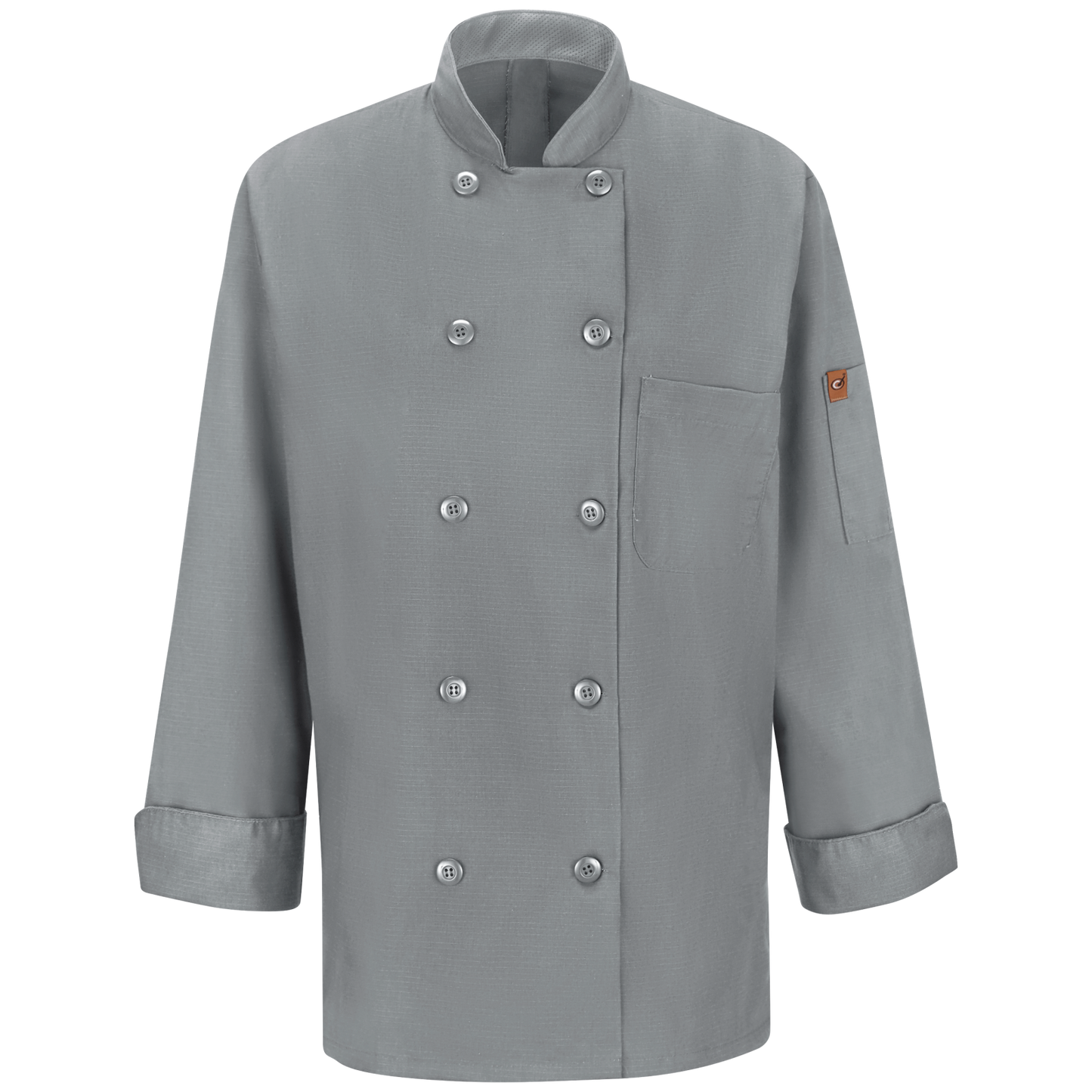 Red Kap Women's Chef Coat with OilBlok + MIMIX®