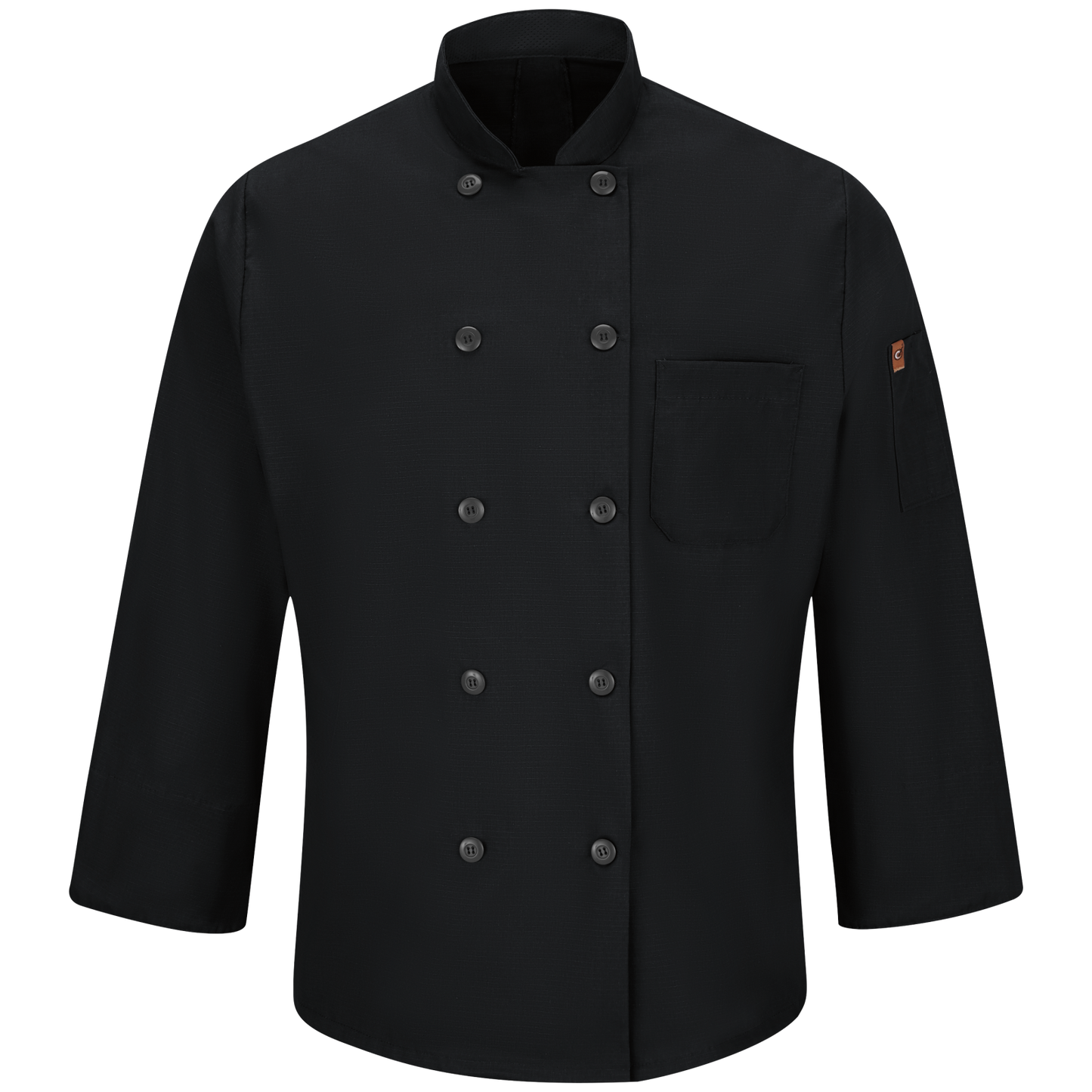 Red Kap Men's Chef Coat with OilBlok + MIMIX®