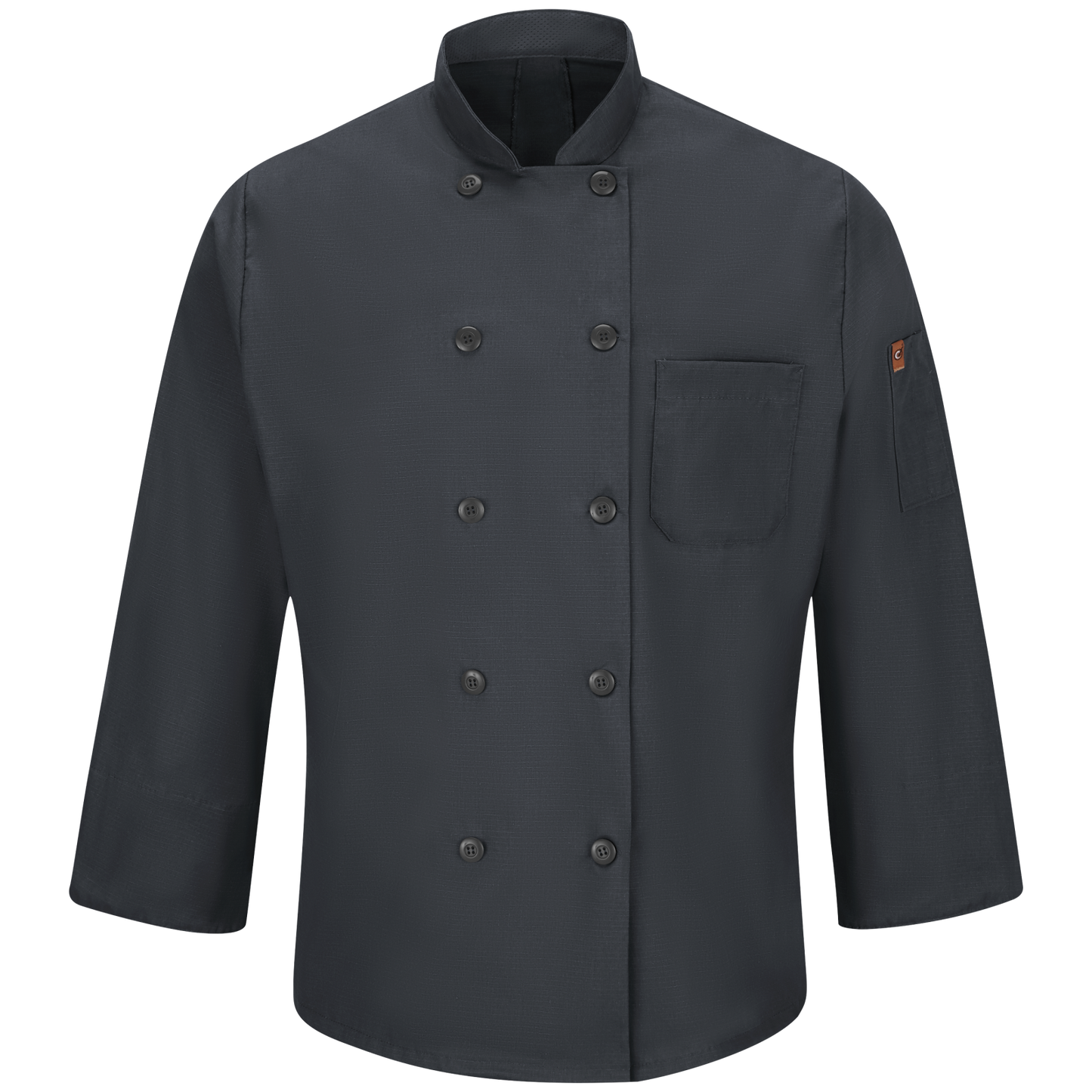 Red Kap Men's Chef Coat with OilBlok + MIMIX®