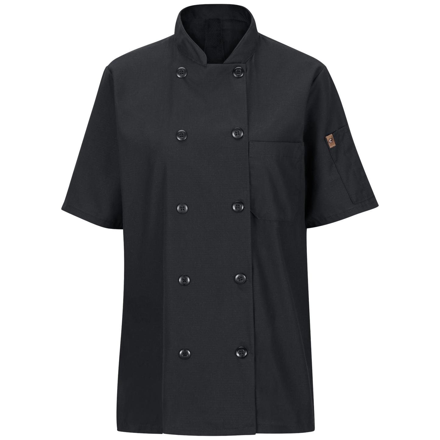 Red Kap Women's Short Sleeve Chef Coat with OilBlok + MIMIX®