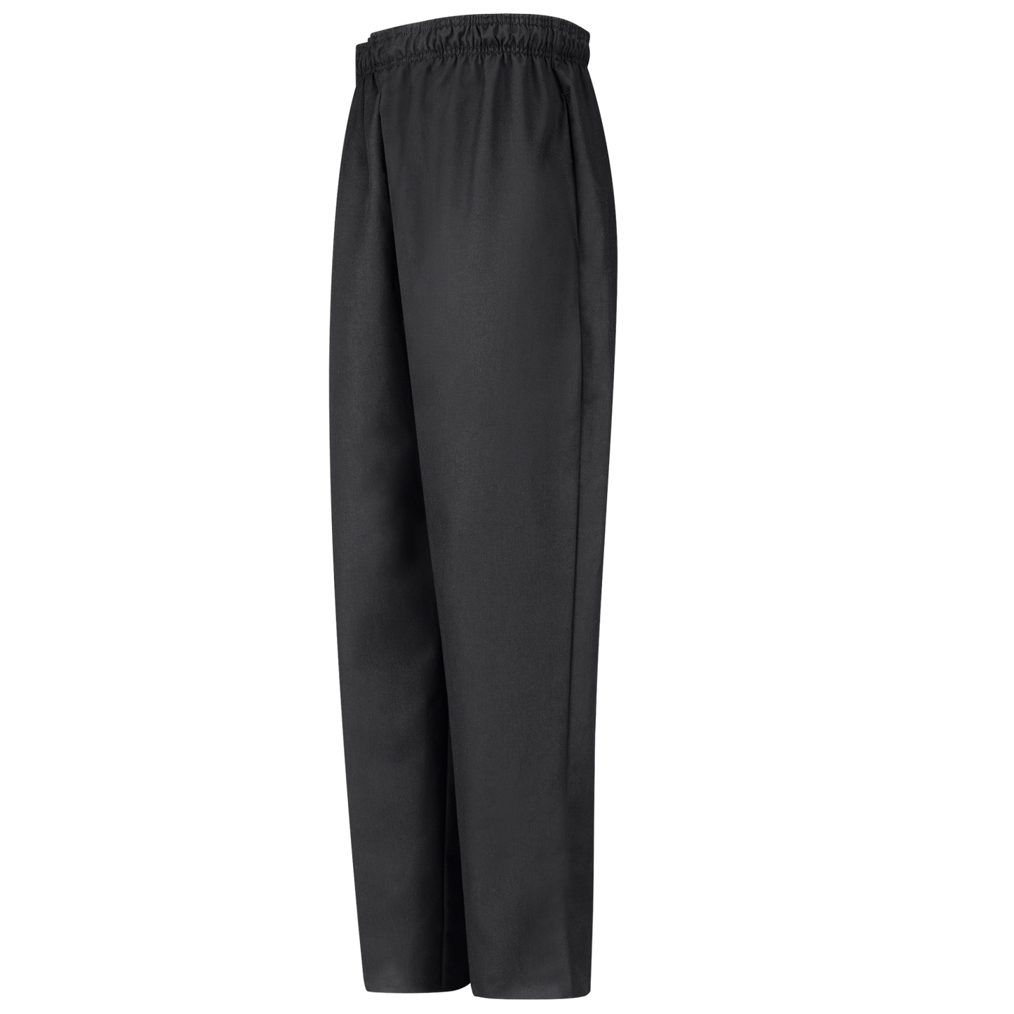 Red Kap Spun Poly Baggy Chef Pant - Black