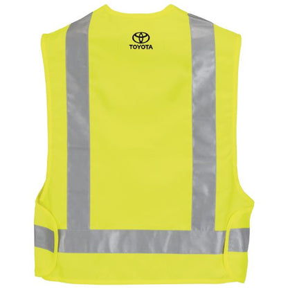 Toyota® Hi-Visibility Safety Vest - -Fluorescent Yellow / Green