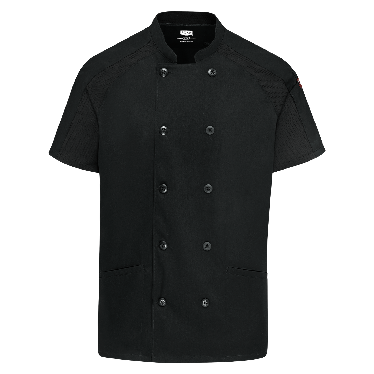 Red Kap Women's Airflow Raglan Chef Coat with OilBlok