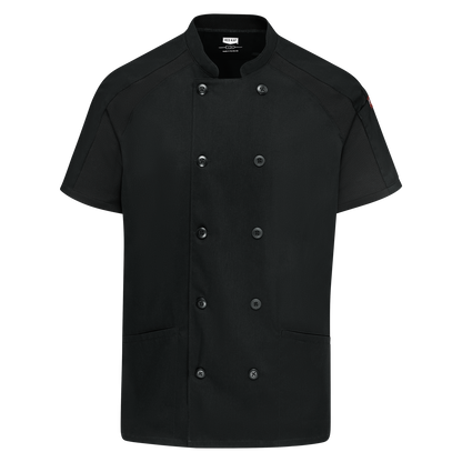 Red Kap Women's Airflow Raglan Chef Coat with OilBlok