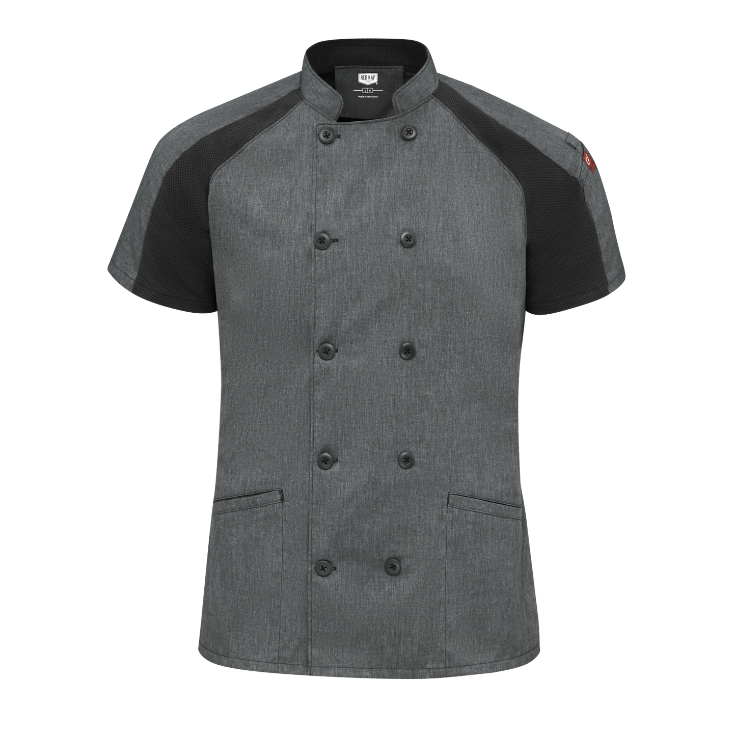 Red Kap Women's Airflow Raglan Chef Coat with OilBlok