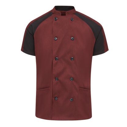 Red Kap Women's Airflow Raglan Chef Coat with OilBlok